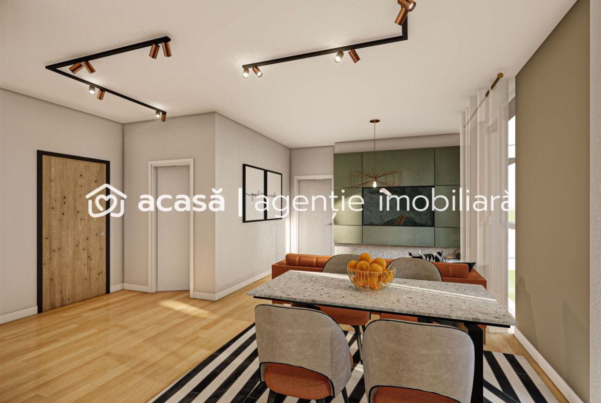 Apartament nou, cu 2 camere – ARED – Direct de la dezvoltator