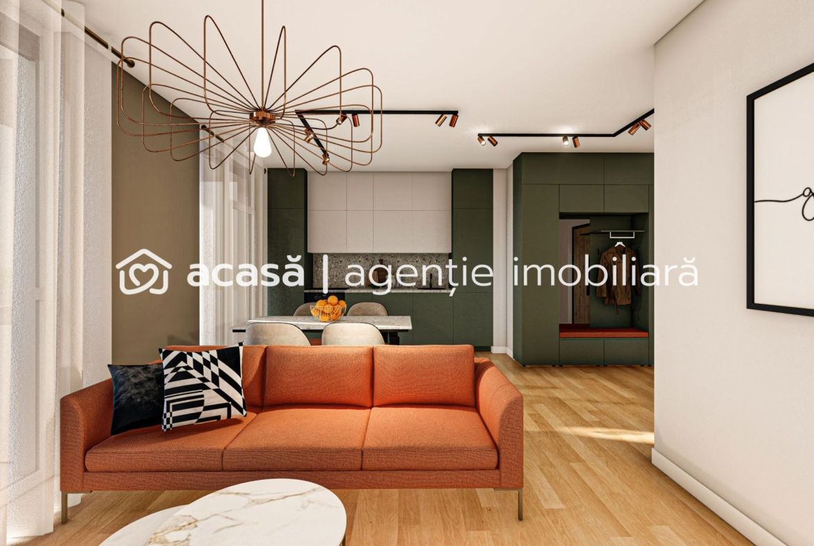 Apartament nou, cu 2 camere – ARED – Direct de la dezvoltator