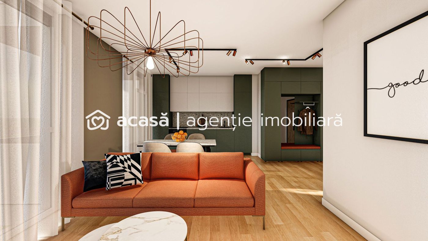 Apartament nou, cu 2 camere – ARED – Direct de la dezvoltator