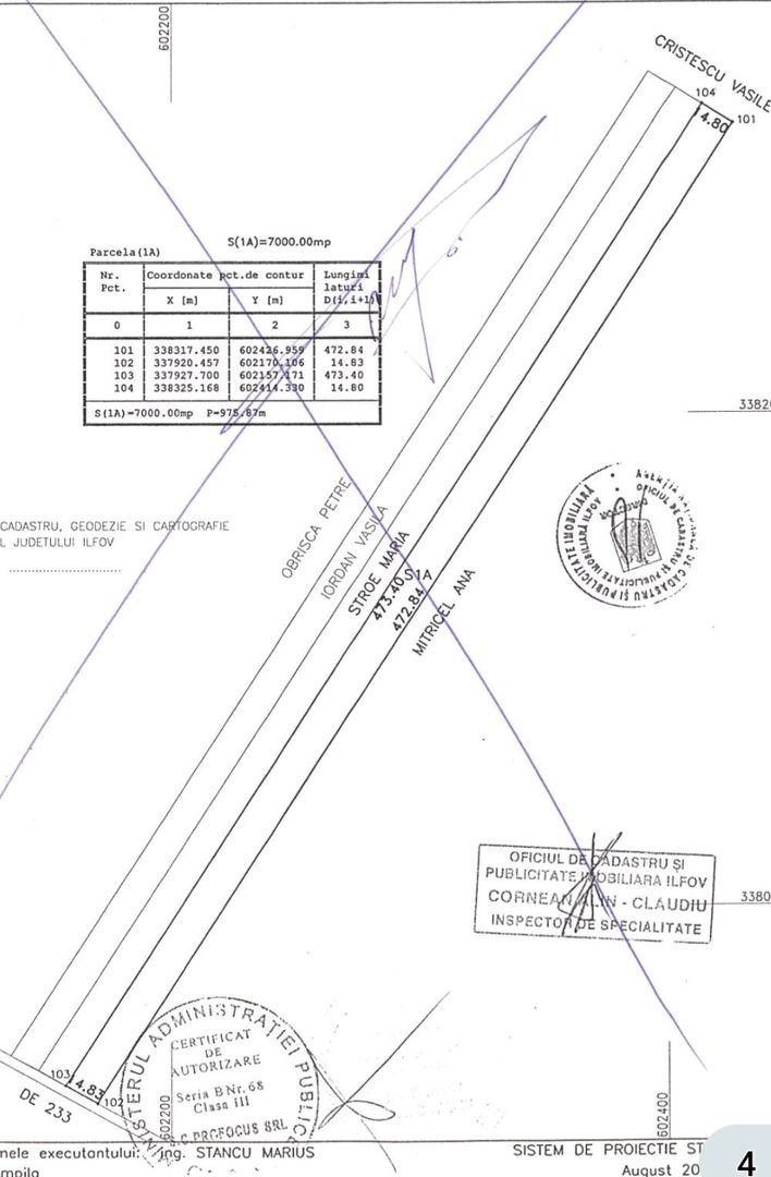 Afumati Balta Batal teren de vanzare 7000 mp