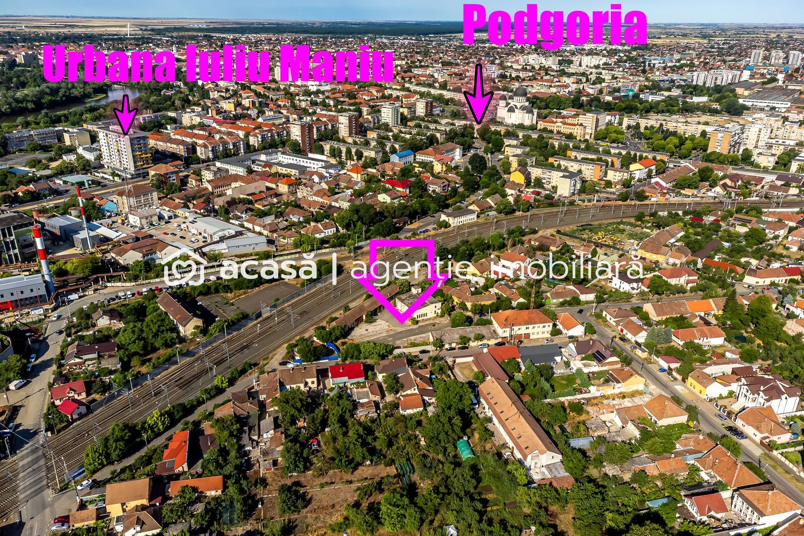 Pret nou! Teren 3151 mp aproape de centrul Aradului
