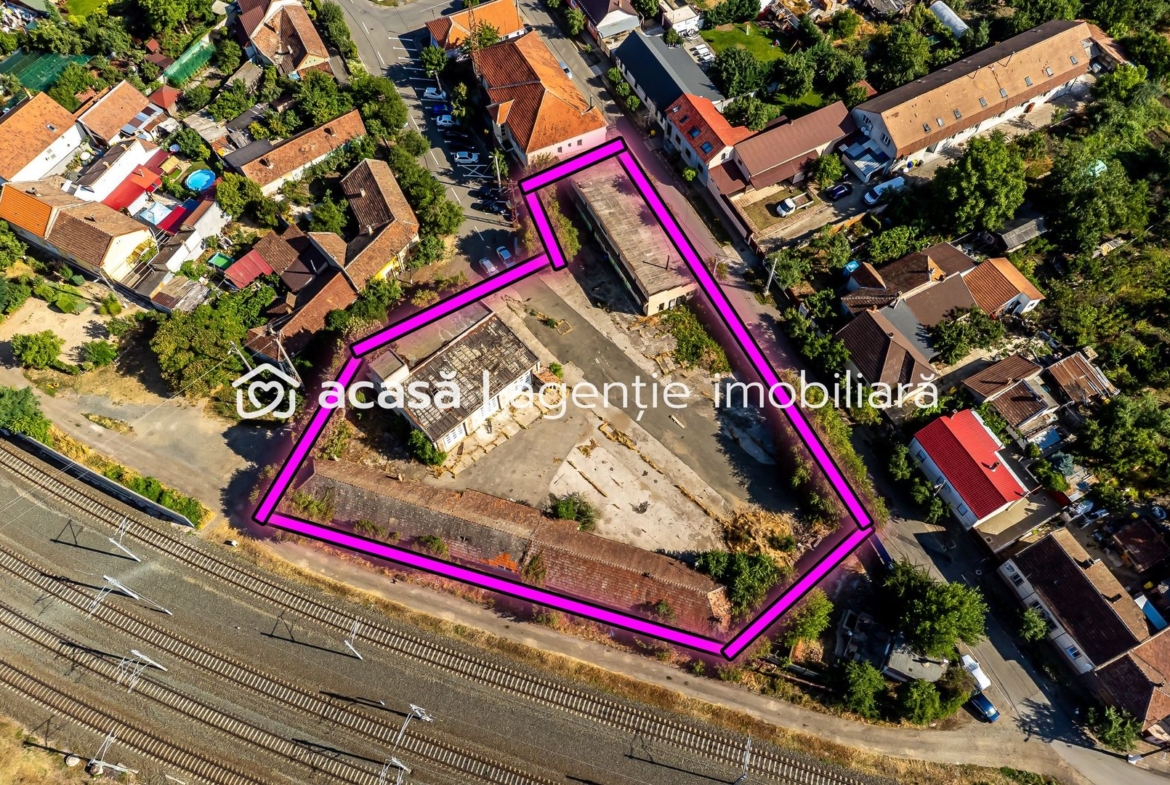 Pret nou! Teren 3151 mp aproape de centrul Aradului