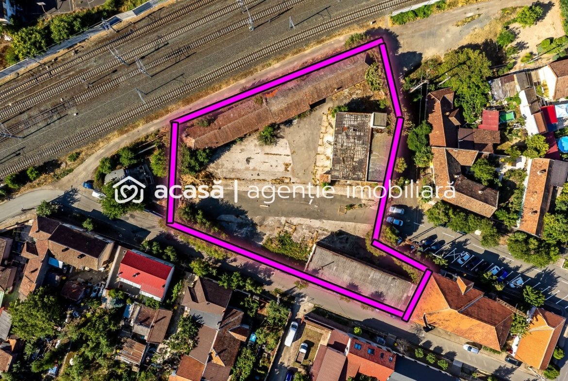 Pret nou! Teren 3151 mp aproape de centrul Aradului