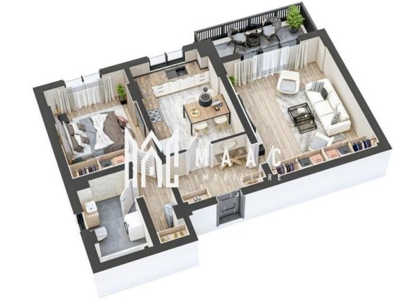 Apartament 2 camere I Nou I Decomandat I Balcon I Hipodrom