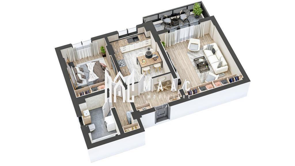 Apartament 2 camere I Nou I Decomandat I Balcon I Hipodrom