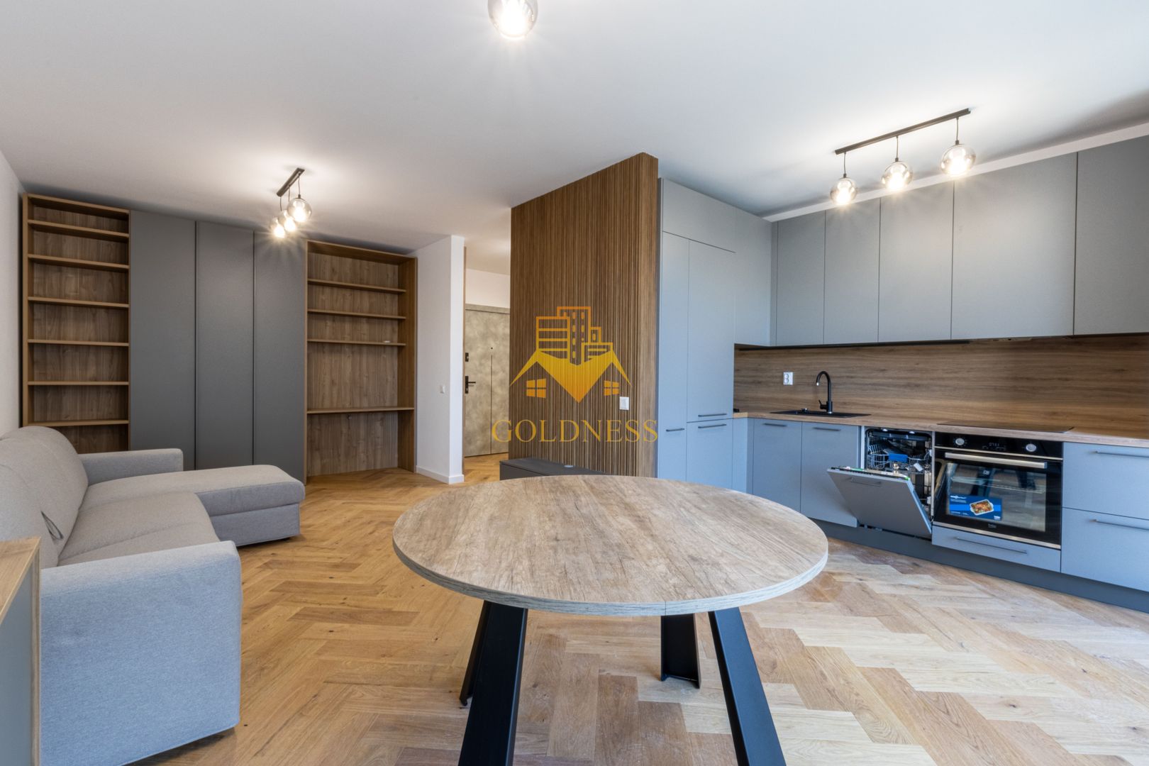 2 camere, premium, garaj, bloc nou, AC, Plopilor Zona Parcul Rozelor