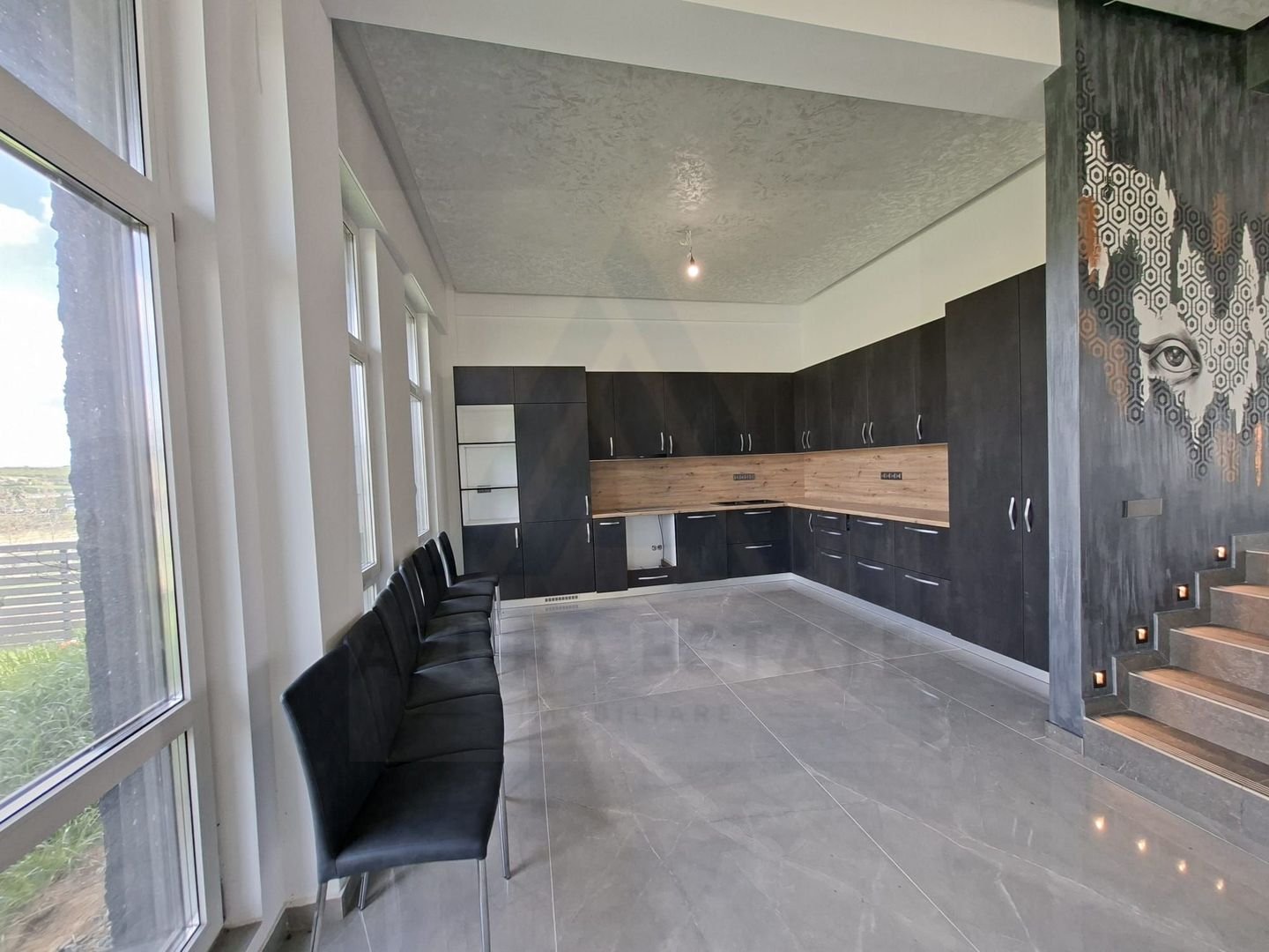 Casă moderna 229 mp utili garaj  piscina terasa balcon Cisnadioara