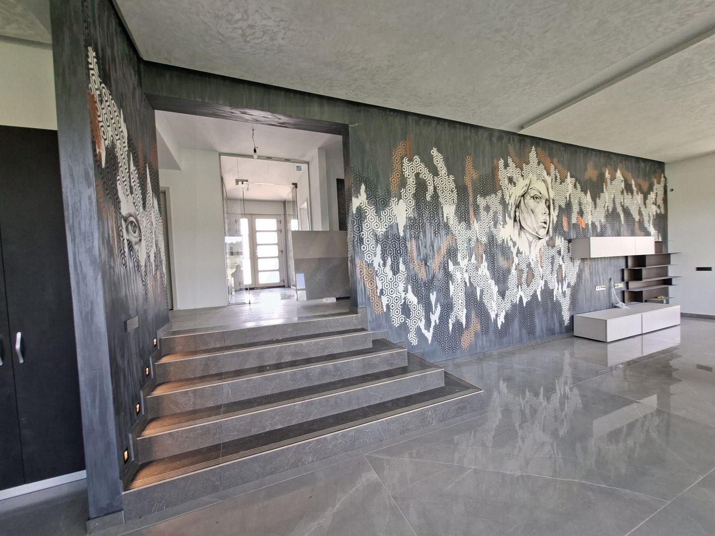 Casă moderna 229 mp utili garaj  piscina terasa balcon Cisnadioara