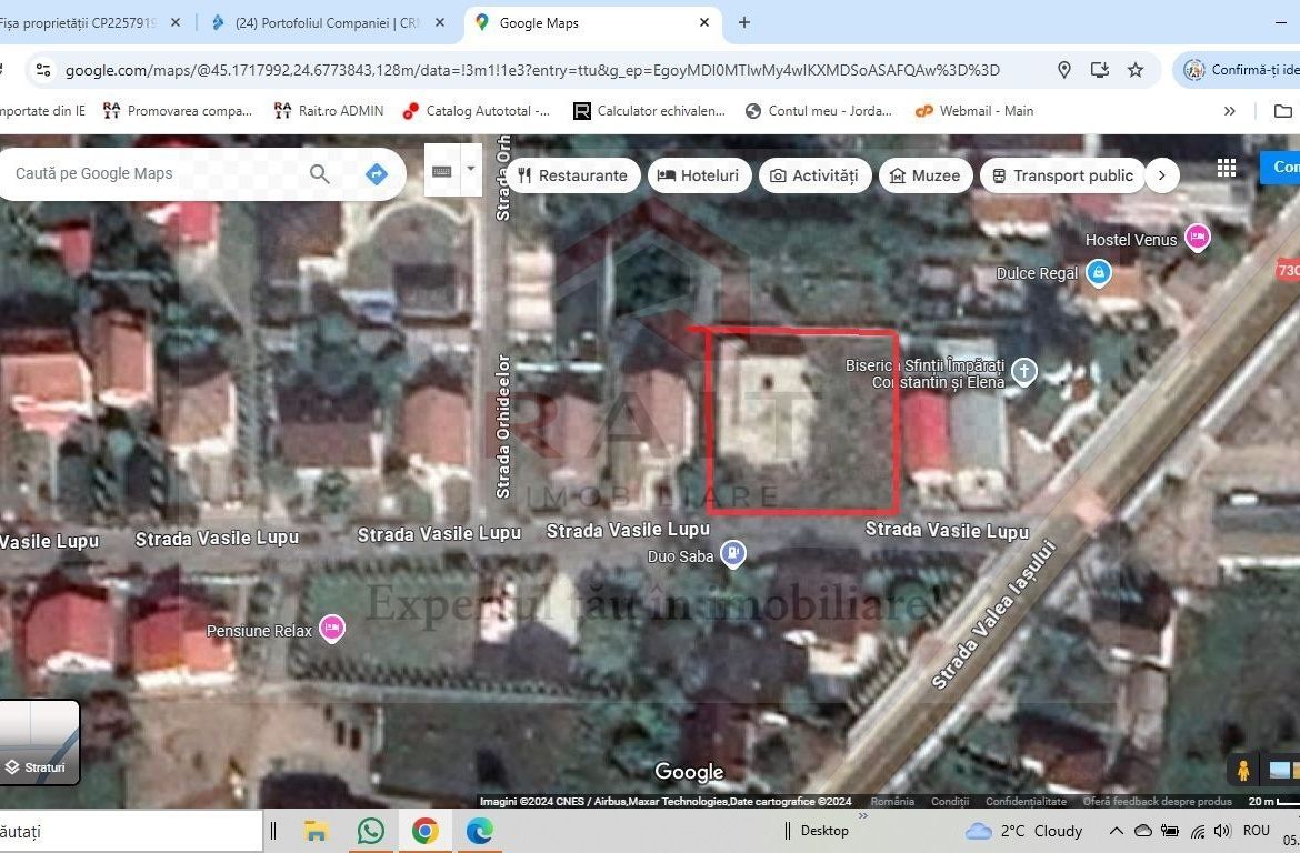 Constructie structura beton armat 810 MPC Curtea de Arges