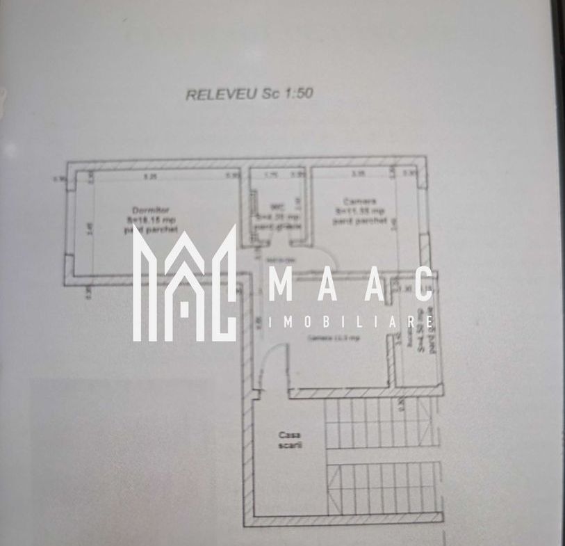 Apartament 3 camere | Decomandat | Balcon | Vasile Aaron