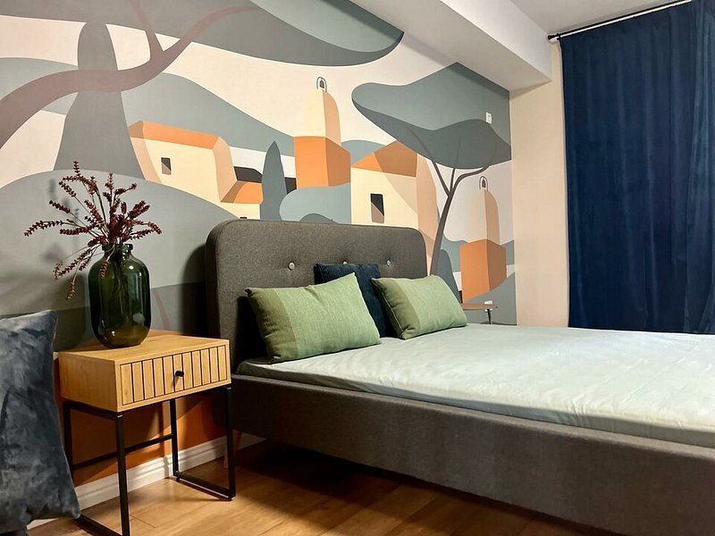 Apartament cu o camera,  45 mp – Zona Mall, Italian Residence