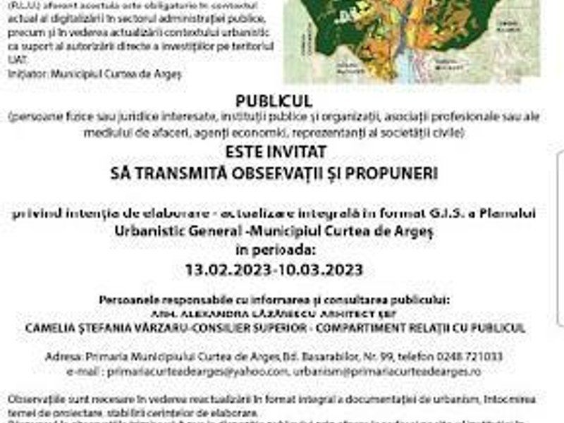 Teren intravilan Curtea de Arges