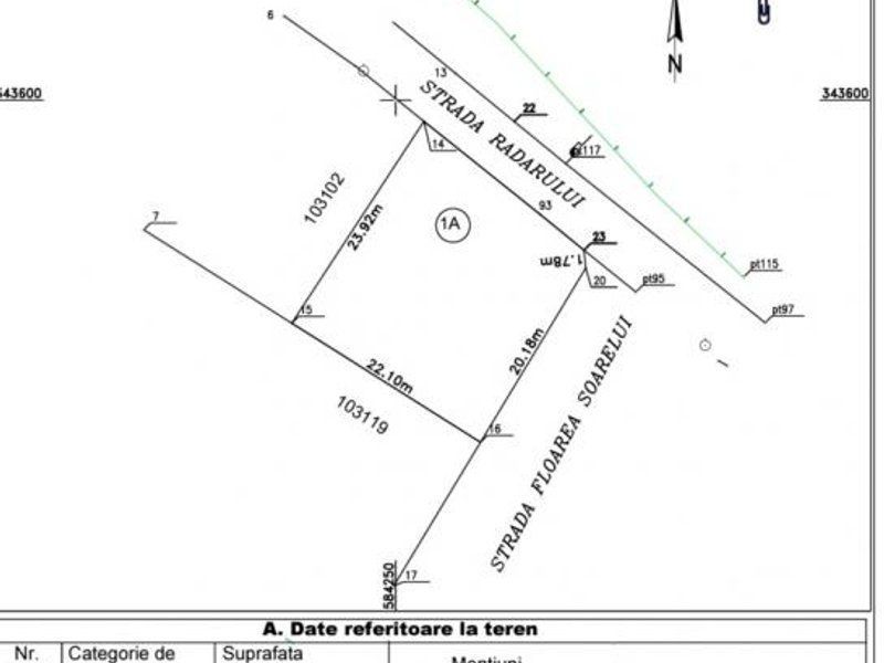 Teren intravilan de vânzare Corbeanca padure – 721 mp, utilități,