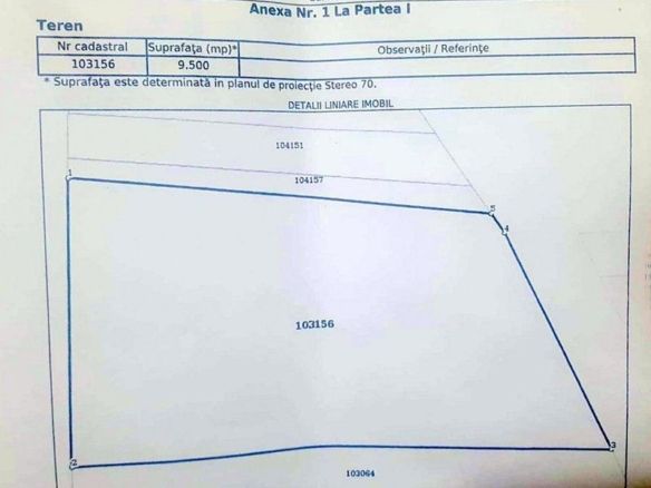 Vânzare teren intravilan – 9.500 mp, DN26 -Padurea Garboavele, Tulucesti