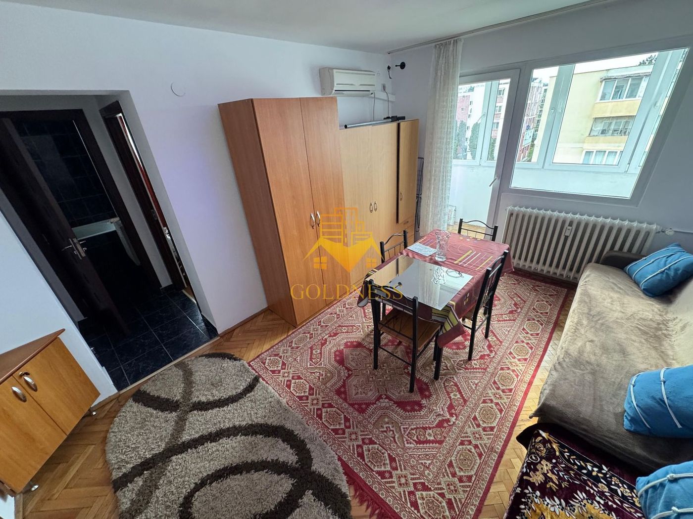3 camere, semi, 4/4, balcon, Gheorgheni Zona Titulescu, Interservisan
