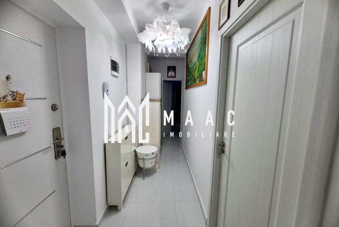 Apartament 3 camere | Balcon | Parțial mobilat | Doamna Stanca