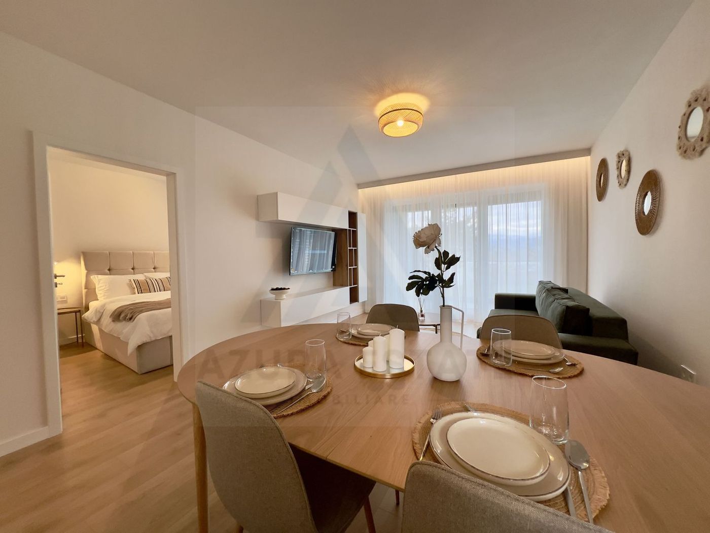 Apartament modern 2 camere echipat premium etaj 1 in cartier DaVinci