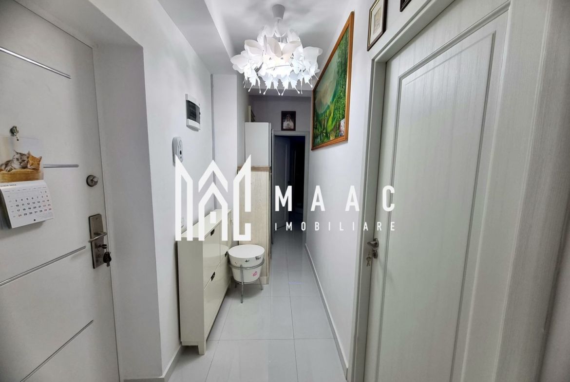 Apartament 3 camere | Balcon | Parțial mobilat | Doamna Stanca