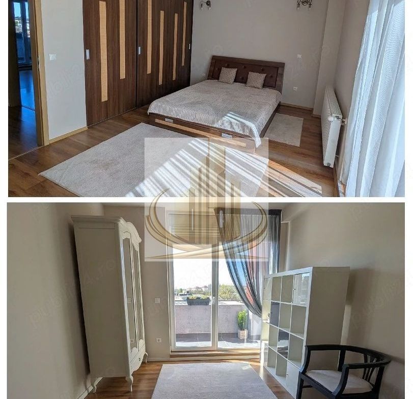 Apartament cu 3 camere, decomandat, tip Penthouse.