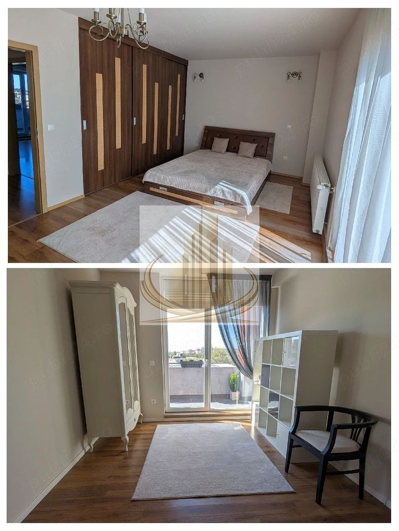 Apartament cu 3 camere, decomandat, tip Penthouse.
