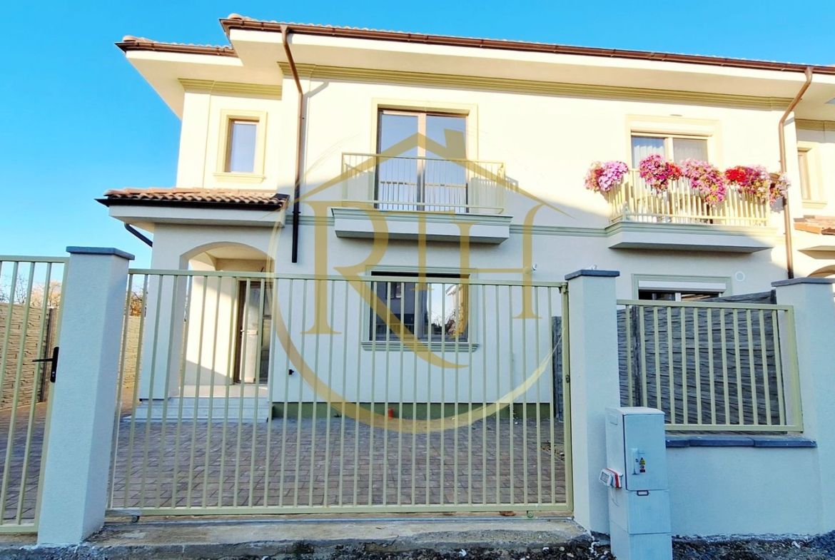 Oferim spre vanzare casa-duplex cu 4 camere si 3 bai situata in Giroc