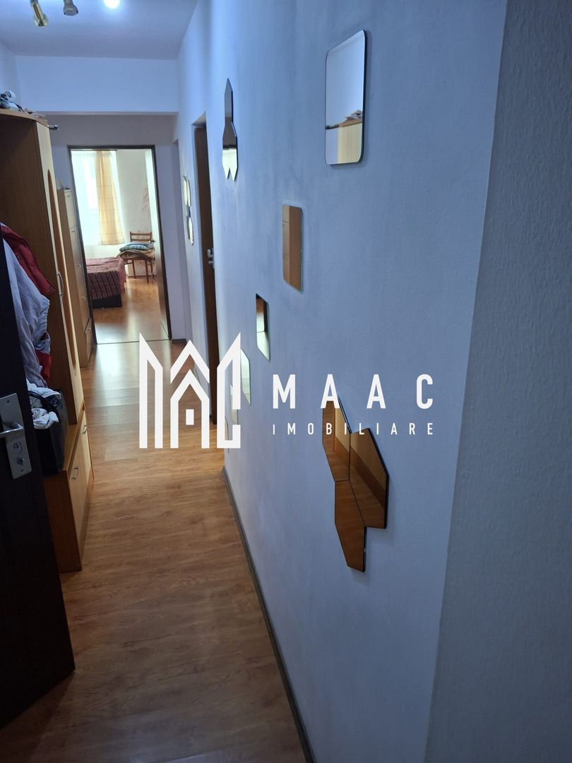 Apartament 3 camere decomandat | Terezian, Sibiu | 70 mp, parcare, 2 băi