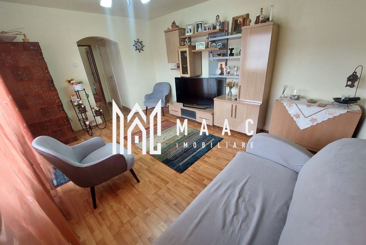 Apartament 3 camere semidecomandat | Orșova Central | 64 mp, etaj 3