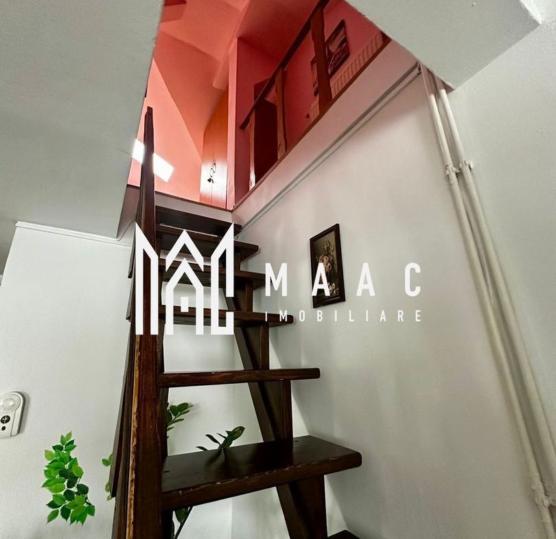Apartament 3 camere de vânzare | Vasile Aaron, Sibiu | 61 mp, INTABULATĂ