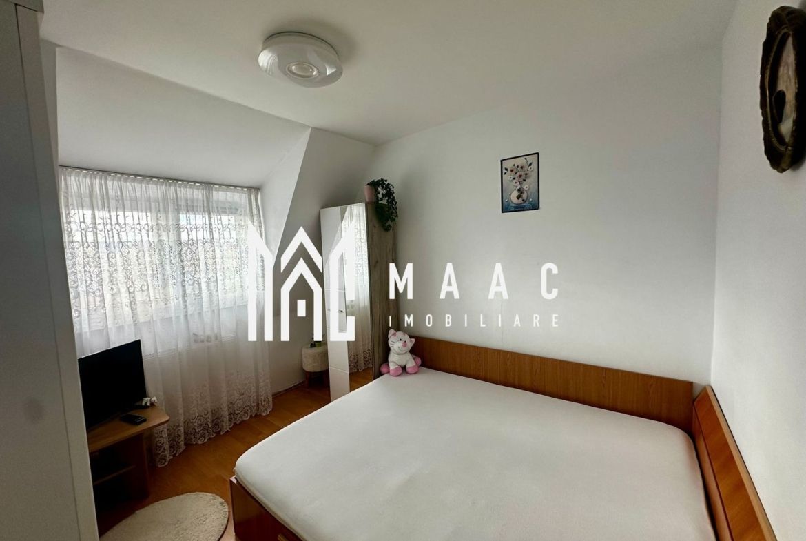 Apartament 3 camere de vânzare | Vasile Aaron, Sibiu | 61 mp, INTABULATĂ