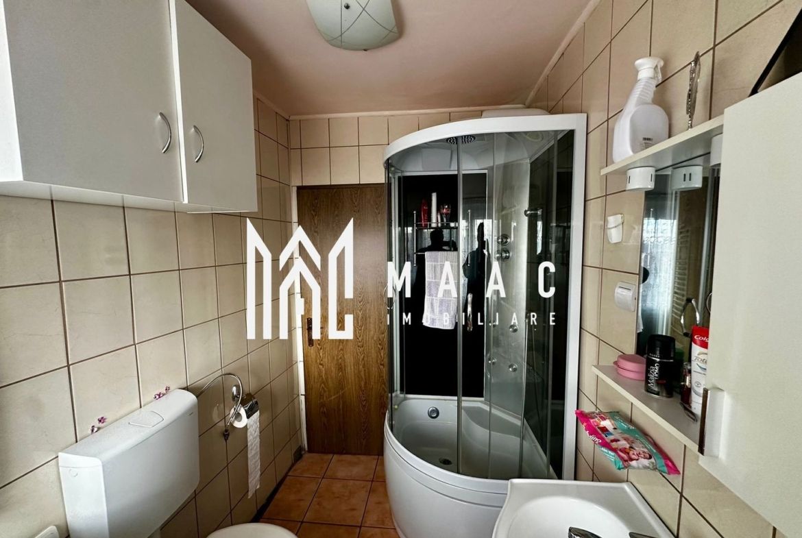 Apartament 3 camere de vânzare | Vasile Aaron, Sibiu | 61 mp, INTABULATĂ