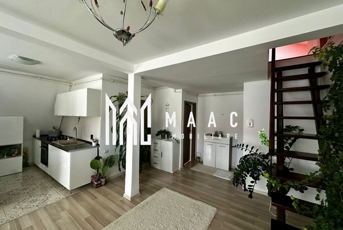 Apartament 3 camere de vânzare | Vasile Aaron, Sibiu | 61 mp, INTABULATĂ