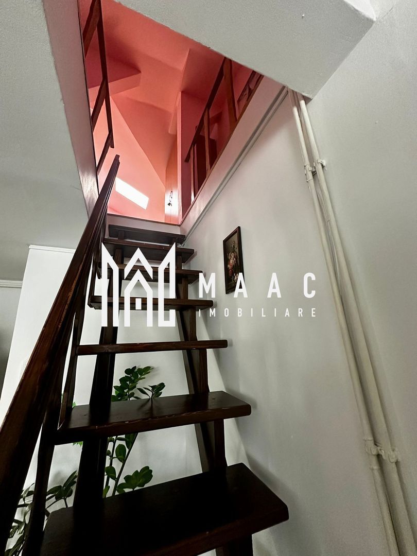 Apartament 3 camere de vânzare | Vasile Aaron, Sibiu | 61 mp, INTABULATĂ
