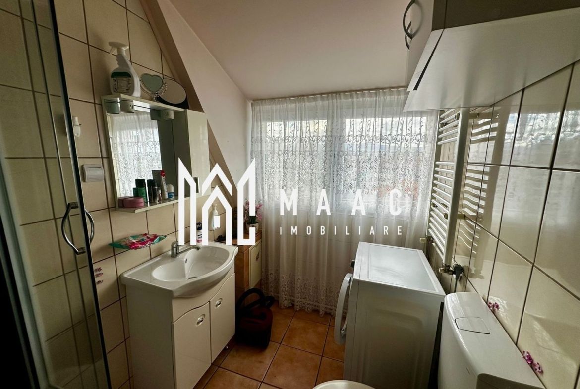Apartament 3 camere de vânzare | Vasile Aaron, Sibiu | 61 mp, INTABULATĂ