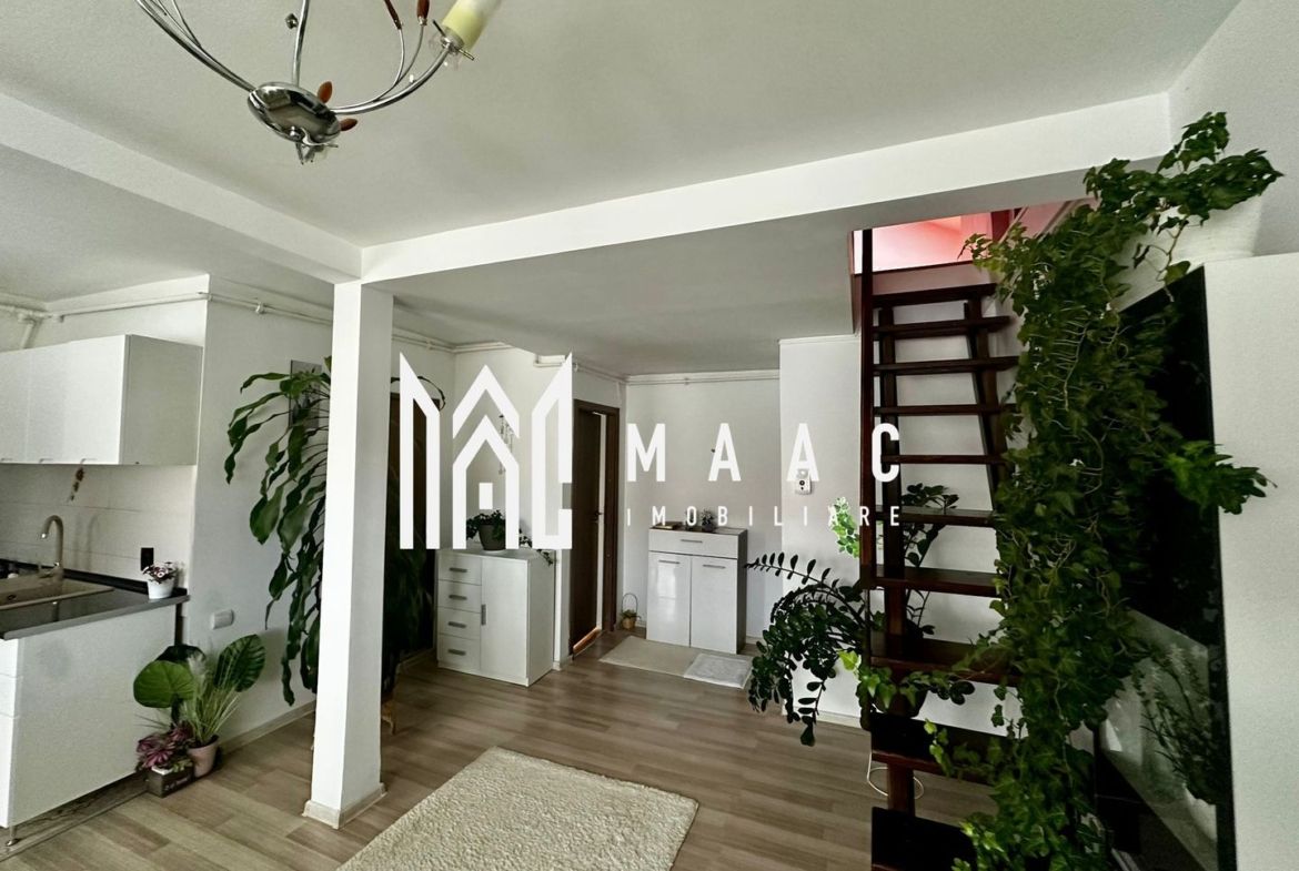 Apartament 3 camere de vânzare | Vasile Aaron, Sibiu | 61 mp, INTABULATĂ