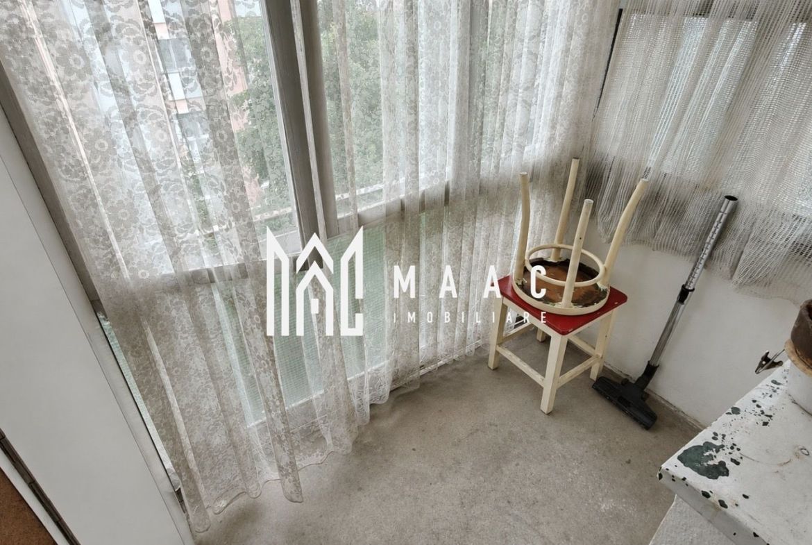 Apartament 2 camere de vânzare Sibiu | Mihai Viteazul | 40 mp, balcon