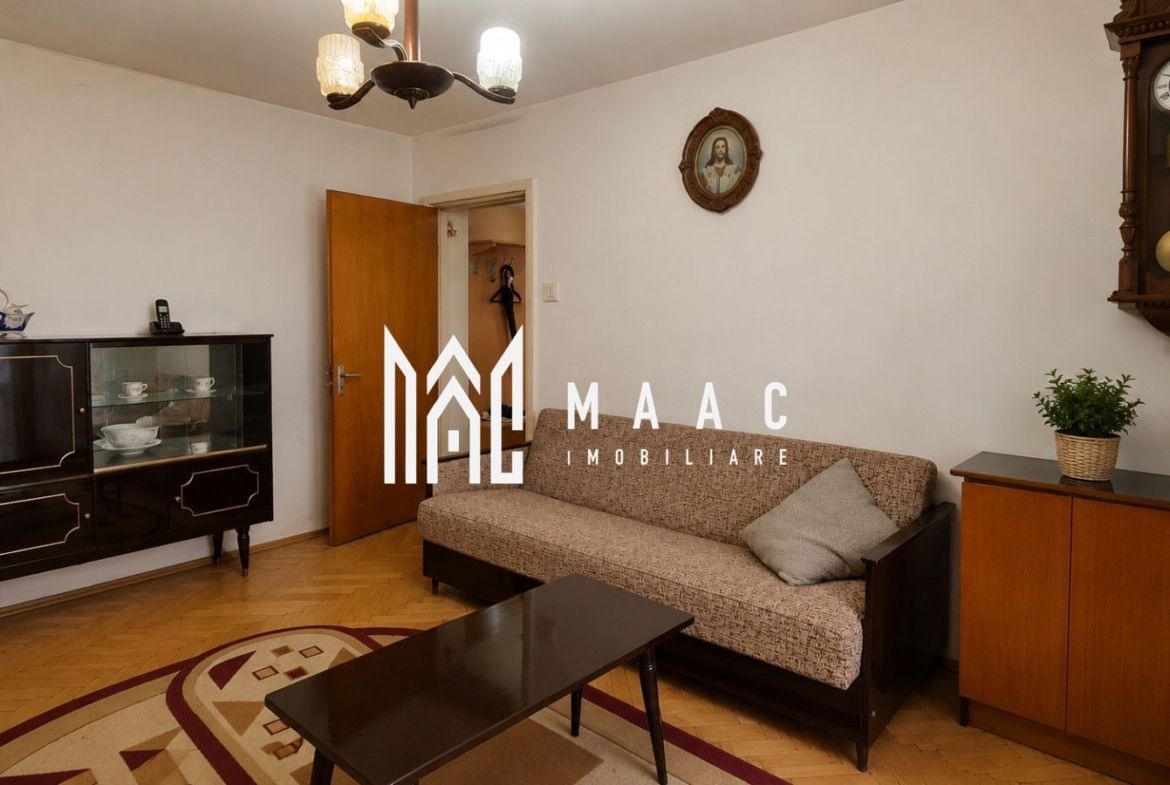 Apartament 2 camere de vânzare Sibiu | Mihai Viteazul | 40 mp, balcon