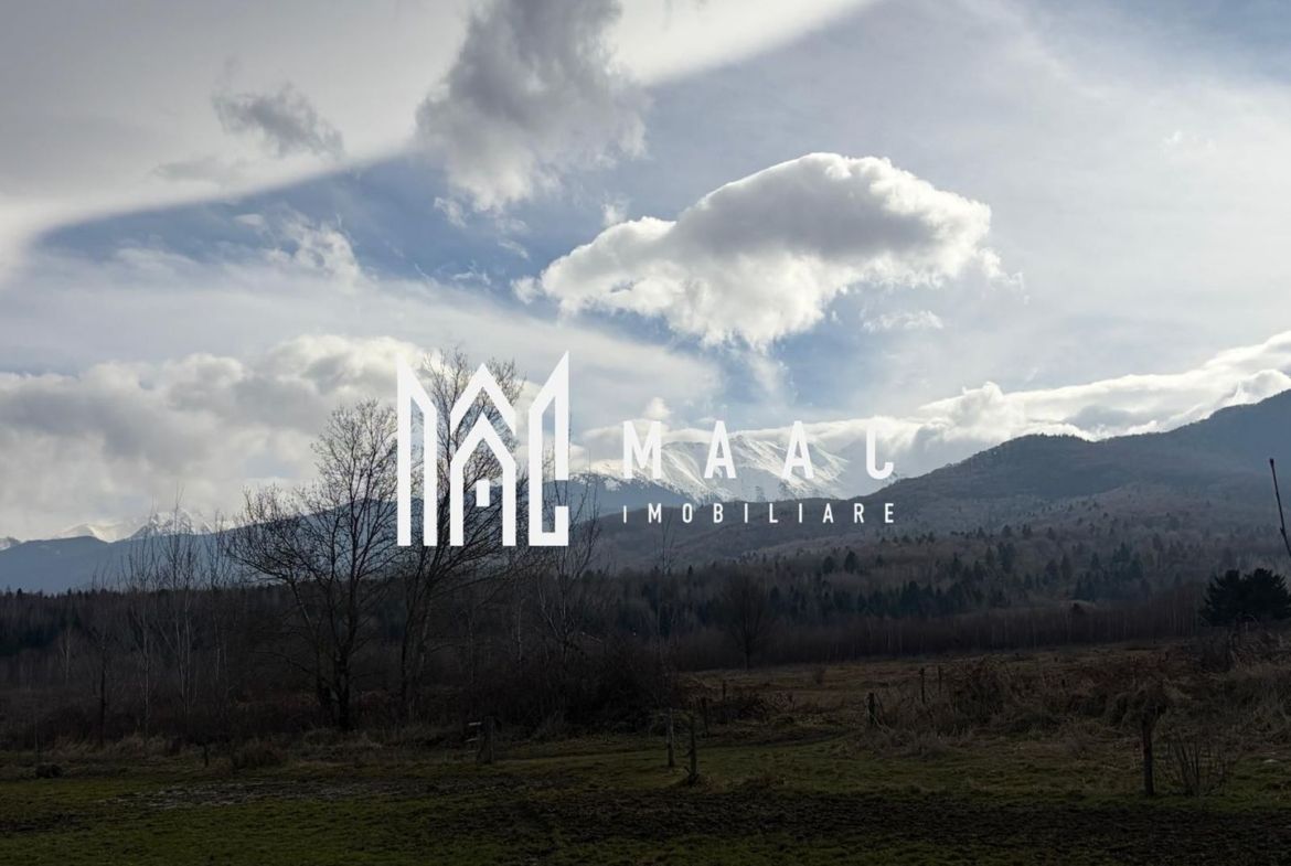 Teren intravilan 900 mp | Periferie, Avrig | la stradă, priveliște Făgăraș