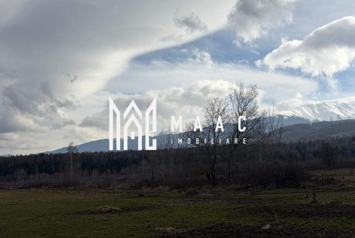 Teren intravilan 900 mp | Periferie, Avrig | la stradă, priveliște Făgăraș