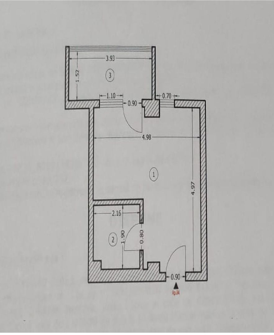 Garsoniera complet mobilata – Militari Residence