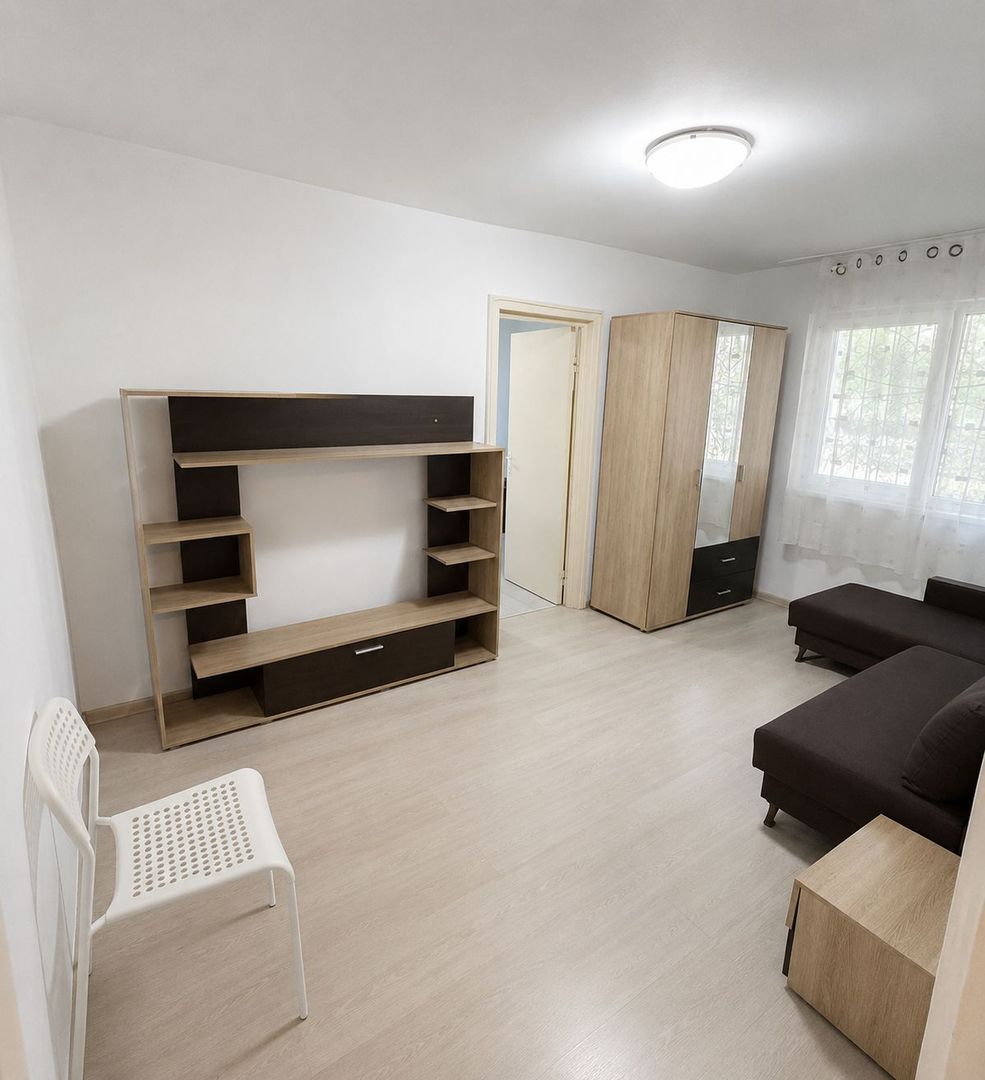 Apartament 2 camere, parter înalt, mobilat și utilat complet