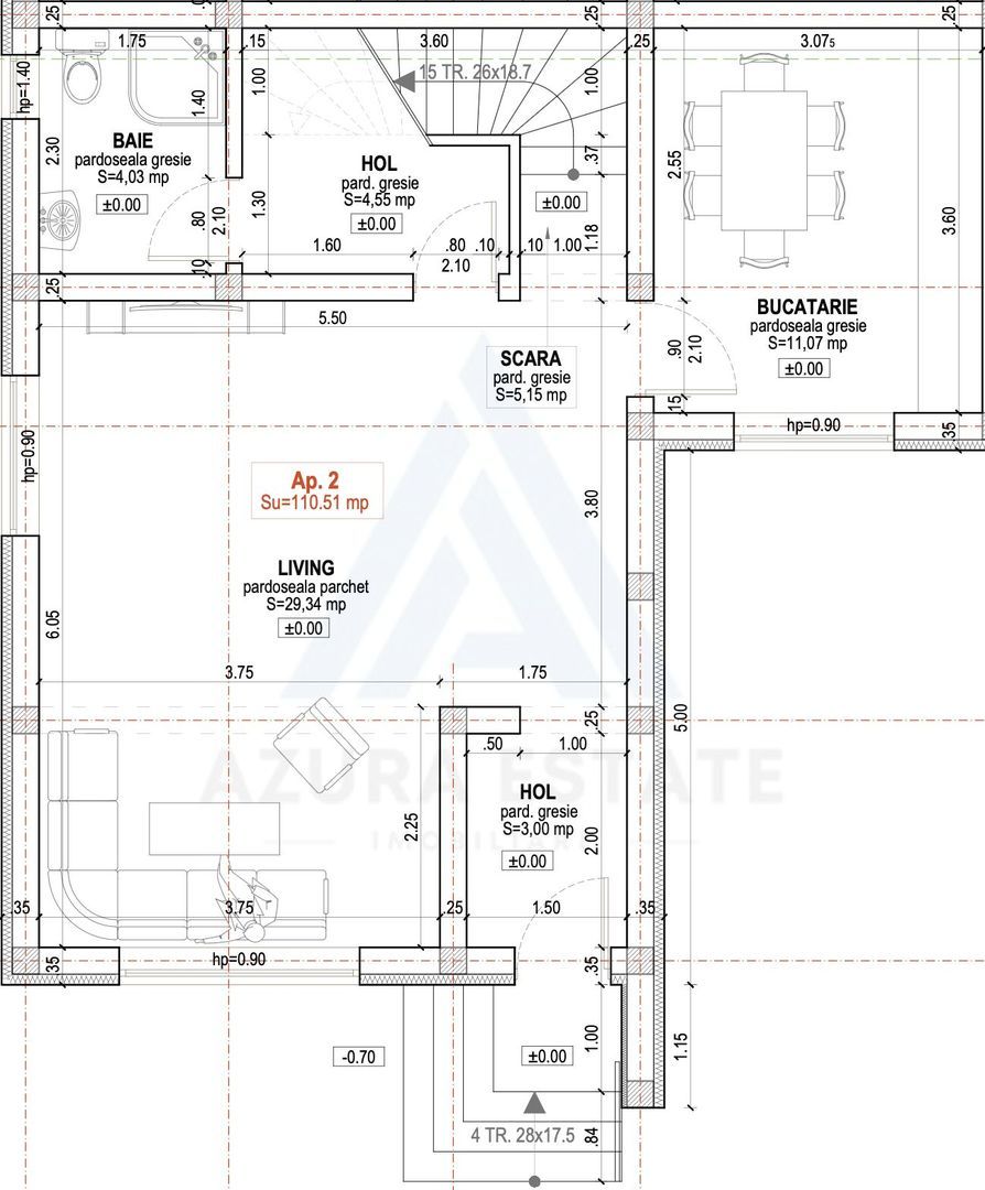 Casa moderna 3 camere P+1 curte privata libera 170 mp in Arhitectilor