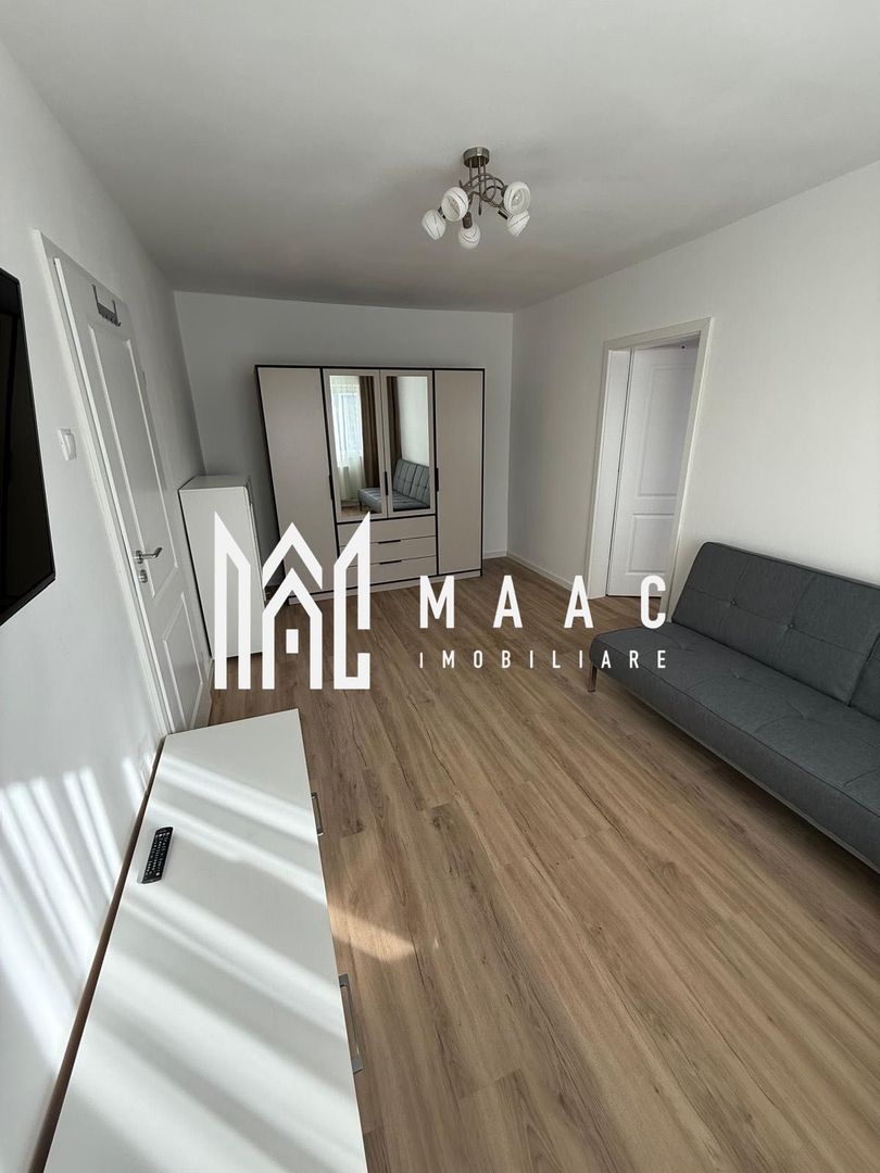 anBn-12660 Apartament de vanzare Sibiu | 2 camere semidecomandat | Vasile Aaron, balcon