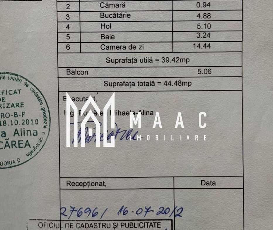 Apartament 2 camere de inchiriat | Zona Nord | Centrala proprie