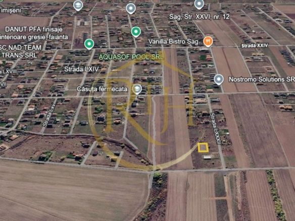 Parcela pentru Duplex sau Casa Individuala, 677mp, Sag-Manastire, 0% Comision