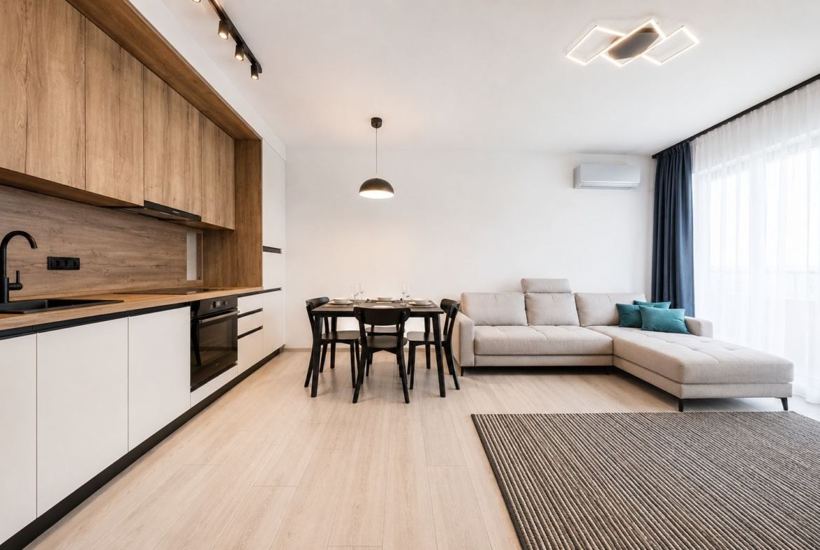 Apartament Premium cu 2 camere | Prima închiriere | Mobilat și utilat