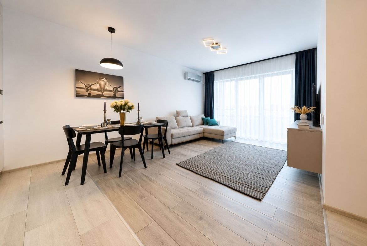 Apartament Premium cu 2 camere | Prima închiriere | Mobilat și utilat