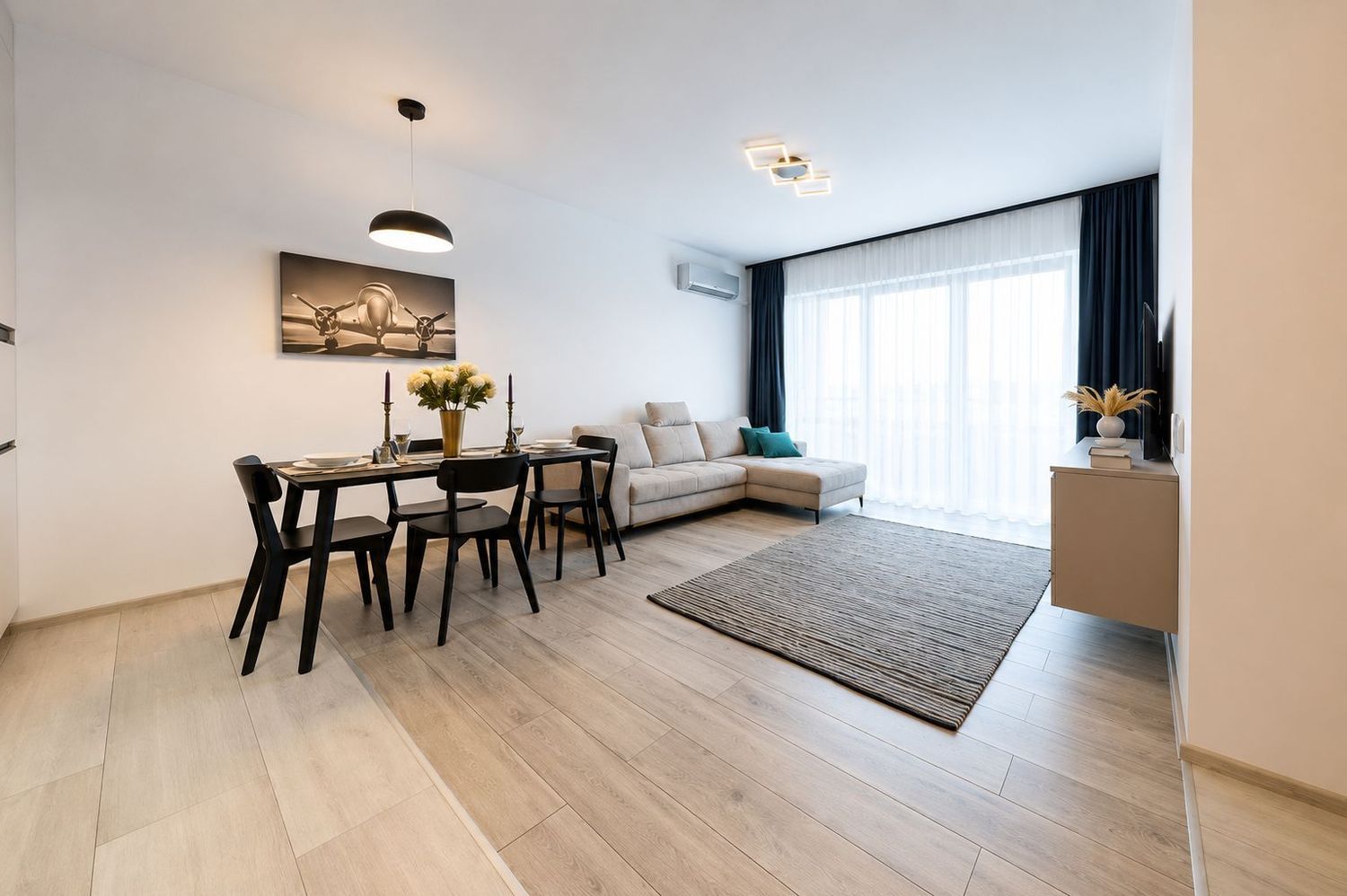 anBn-15747 Apartament Premium cu 2 camere | Prima închiriere | Mobilat și utilat