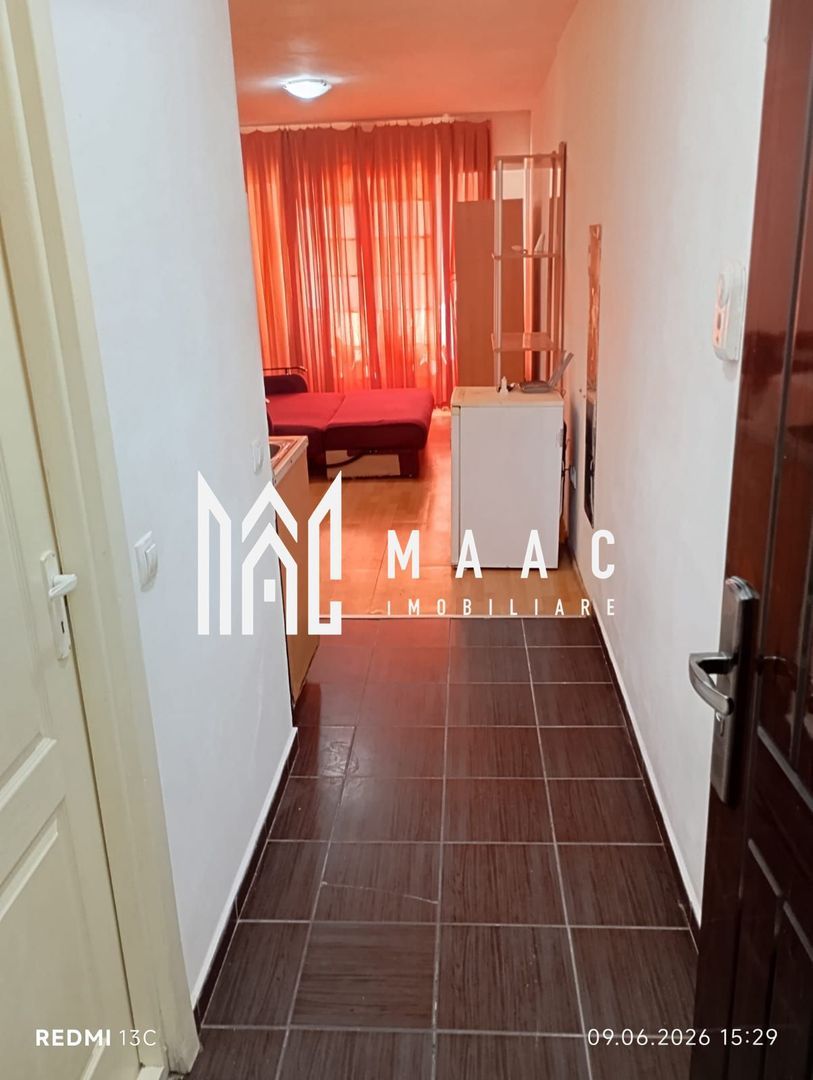 Apartament de vânzare Sibiu | Broscărie | 24 mp, nedecomandat, etaj 5