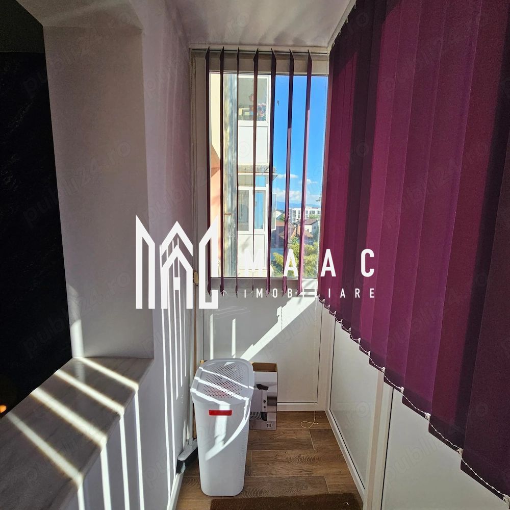 Apartament de vânzare Sibiu 3 camere semidecomandat | Hipodrom 2 | 45 mp