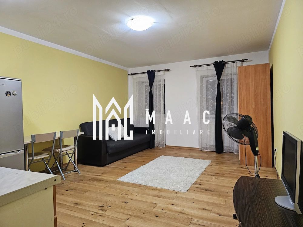 Garsonieră de închiriat Sibiu | Broscărie | 28 mp, etaj 2, lift